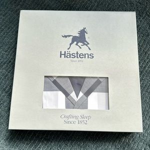 Hastens Blue Check Pyjama Adult M